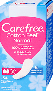 Tisztasági betét Cotton Feel Normal, Fresh Scent Carefree