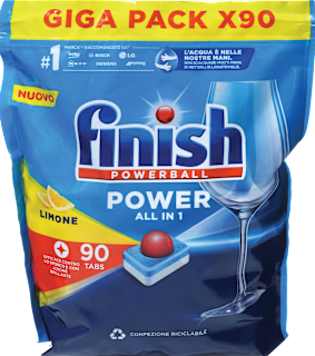 Kapsule za strojno pomivanje posode Power All in 1 Finish