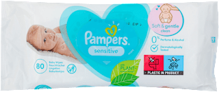 sensitive vlažne maramice za bebe Pampers