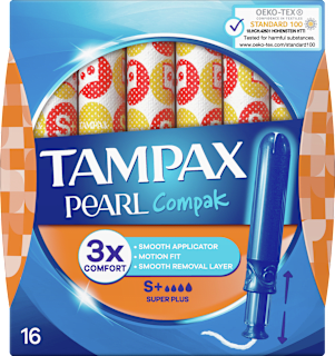 Tampony Compak Pearl Super Plus  Tampax