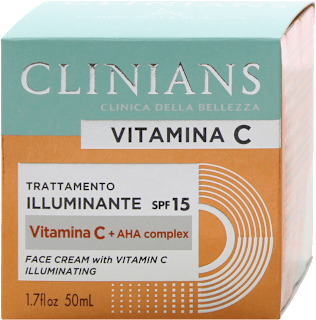 Dnevna krema za lice sa vitaminom C, SPF15 CLINIANS