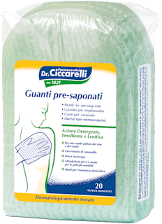 Guanto pre-saponato Dr. Ciccarelli