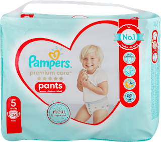 pants, pelene-gaćice, veličina 5 (12 - 17 kg) Pampers premium care