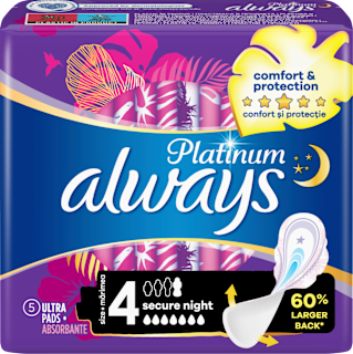 Дамски превръзки Platinum Secure Night always