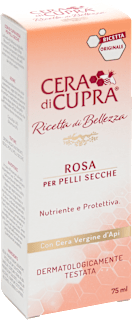 Crema viso rosa nutriente e protettiva con cera d'api CERA di CUPRA