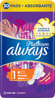 Absorbante Platinum Normal always
