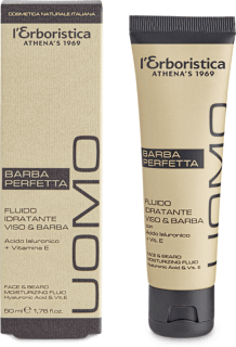 Fluido idratante viso e barba L'ERBORISTICA