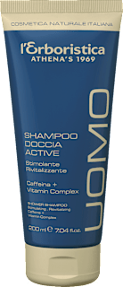 Shampoo Doccia uomo Active stimolante e rivitalizzante L'ERBORISTICA