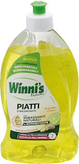 Detersivo piatti concentrato bergamotto e zenzero Winni´s Naturel