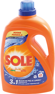 Detersivo bianco splendente SOLE