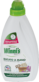 Bucato a mano capi preziosi e baby Winni´s Naturel