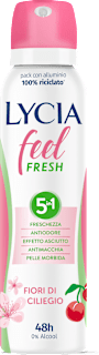 Deodorante spray Feel Fresh 5in1 fiori di ciliegio LYCIA