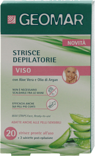 Strisce depilatorie per il viso GEOMAR