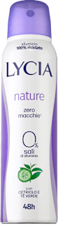 Deodorante spray nature con cetriolo e tè verde LYCIA