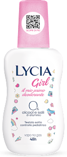 Deodorante vapo Girl il mio primo deodorante LYCIA
