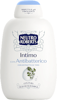 Detergente intimo con antibatterico ed estratto di timo NEUTRO ROBERTS