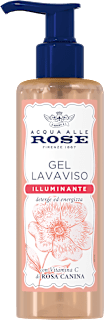 Gel lavaviso illuminante alla Vitamina C ACQUA ALLE ROSE