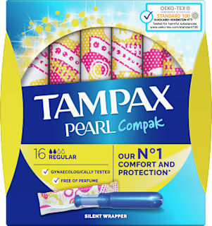 Tampony Compak Pearl Regular  Tampax