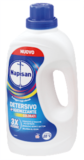 Detersivo lavatrice igienizzante colorati Napisan