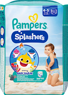 Splashers- pelene za plivanje, veličina 4-5 (9-15 kg) Pampers
