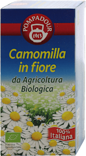 Camomilla in fiore biologica POMPADOUR