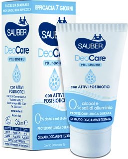 DeoCare Deodorante in crema pelli sensibili SAUBER