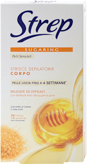 Strisce depilatorie corpo Sugaring  Strep