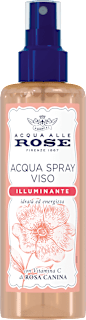 Acqua spray illuminante alla Vitamina C ACQUA ALLE ROSE