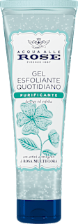 Gel per il viso esfoliante e purificante ACQUA ALLE ROSE