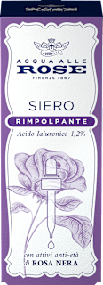 Siero viso rimpolpante all'Acido Ialuronico ACQUA ALLE ROSE
