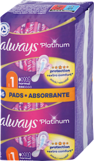 Hygienické vložky Platinum normal  always