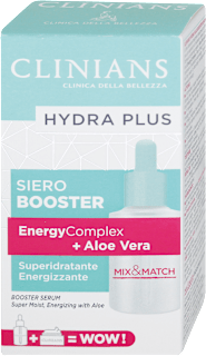 Siero booster super idratante ed energizzante Hydra Plus  CLINIANS