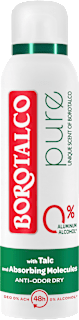 Deodorant spray Pure Original  Borotalco