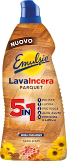 LavaIncera Parquet con cera d'api Emulsio