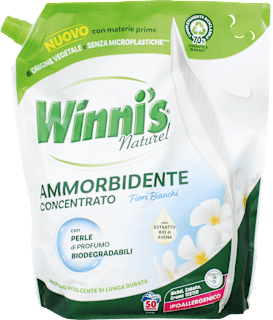 Ecoricarica ammorbidente concentrato fiori bianchi Winni´s Naturel