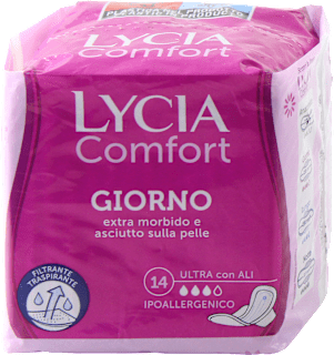 Assorbenti Comfort giorno ultra con ali LYCIA