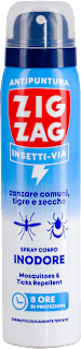 insetti via! repelent sprej protiv komaraca i krpelja bez mirisa Zig Zag