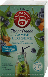 Tisana fredda gambe leggere POMPADOUR