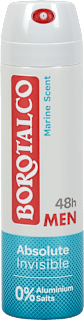 Deodorant v spreju za moške Absolute Invisible Marine Borotalco