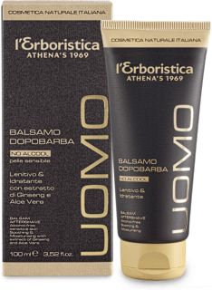 Balsamo dopobarba lenitivo e idratante  L'ERBORISTICA