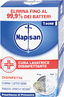 Cura lavatrice disinfettante freschezza di primavera Napisan