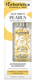 Siero viso PERLIÁNCE illuminante Vitamina C e Luminescine L'ERBORISTICA