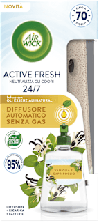 Diffusore automatico senza gas Active Fresh Vaniglia e caprifoglio AIR WICK
