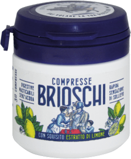 Digestivo masticabile al limone Brioschi