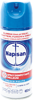 Spray disinfettante fresco pulito milleusi Napisan
