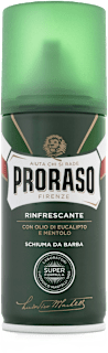 Schiuma da barbara rinfrescante minitaglia PRORASO