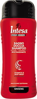 Bagnodoccia shampoo con ginseng intesa