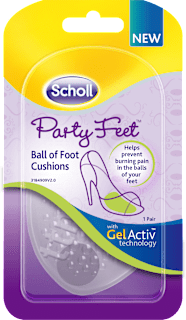 Cuscinetti in gel Party Feet Ultra Slim  Scholl