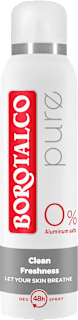 Dezodorant Pure Clean Freshness Borotalco