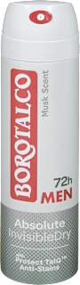 Deodorant Men Absolute InvisibleDry Musk Scent Borotalco